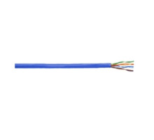 SUPERIOR ESSEX  52-241-38   Plenum Copper Cable, 4 Pair, 24 AWG, Solid Annealed Plenum Copper Conductor, COBRA Category 5e+, Theroplastic/FRPVC, Grey Jacket, 1000 FT. Pop Box