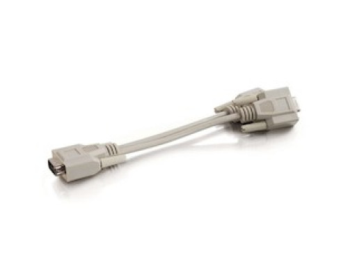 C2G CG25246 25246         8in Economy HD15M To 2 Female SVGA Y-Cable