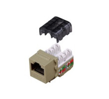 VANCO  820427                 Category 6 90 Degree Keystone Inserts - 8 Conductor and Ivory