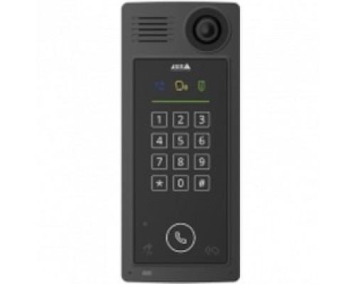AXIS COMMUNICATIONS  02026-001  A8207-VE MKII                 NETWORK VIDEO DOOR STATION COMBINES A FULLY FEATURED 6MP SECURITY CAMERA WITH HIGH-QUALITY, TWO-WAY AUDIO COMMUNICATION AND REMOTE ENTRY