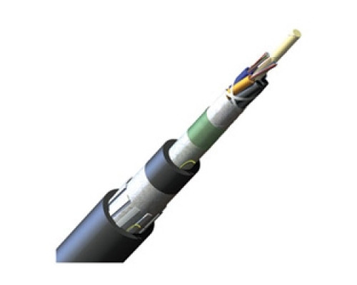 CORNING 024EUL-T4601D2N  Industrial LSZH Tray-Rated, Loose Tube, Gel-Free, Double-Jacket Cable, 24 F, Single-mode OS2