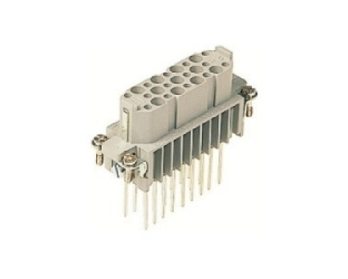 HARTING  09210252701  9210252701   Han D Female Insert wire wrap: Han D 25 Position F Insert Wire Wrap