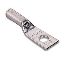 THOMAS & BETTS  54101                 Copper One-Hole Lug, Standard Barrel, Max 35kV, Wire Size #14-10 Wire, 1/4 in Bolt Size, Tin Plated, Die Code ERG2002, N/A