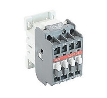 ABB  A9-30-01-80   3 pole, 25 amp, non-reversing across the line contactor with 230-240V AC coil and 1 NC auxiliary contact