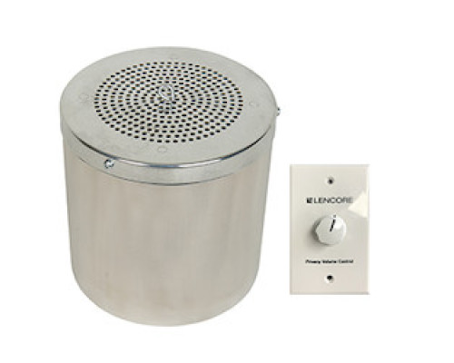 LENCORE ACOUSTICS LLC  LM6-RCVC                 Classic Speaker, brushed aluminum housing, Remote Central Volume Control
