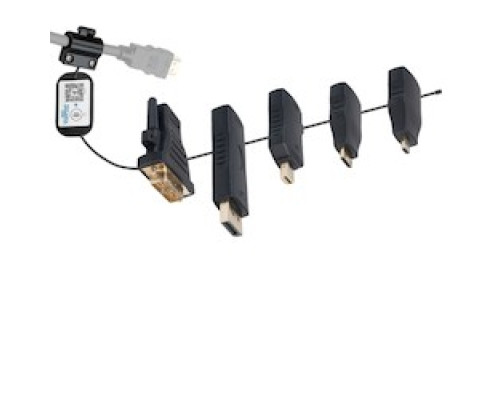 LIBERTY AV  DL-AR                 DL-AR Universal HDMI Adapter Ring Complete Assembly with 5 Adapters