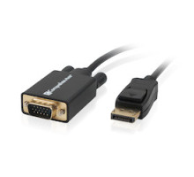 COMPREHENSIVE CONNECTIVITY  CCN-DP2VGA6                 Displayport to VGA Converter Cable - 6ft