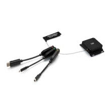 C2G  C2G29995                 Antimicrobial HDMI Dongle DP mDP USBC Retract