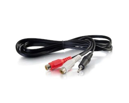 C2G  CG40425  40425                 6 ft. 3.5MM Stereo Male To RCA Female Y