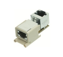 HARTING  09120032776  9120032776   Han Brid Female Insert: Han Brid-RJ45 panel feed through