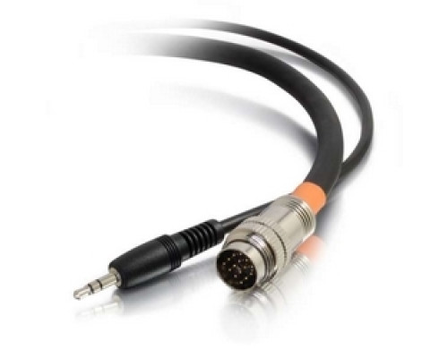 C2G  CG60049  CG60049                 Multi-Format Flying Lead, VGA Male/3.5 MM Stereo Male to RapidRun 15-Pin Male, 3’ Length, Black