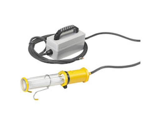 HUBBELL-KELLEMS DIV  HBLWT6012V   TEMPORARY LIGHTING PRODUCTS, FLUORESCENT LIGHT, CLASS 1 DIV 1, 12V, 13W, 825 LUMEN OUTPUT. 5000K LIGHT COLOR, WATERTIGHT, 60FT CORD LENGTH. HAZARDOUS LOCATION