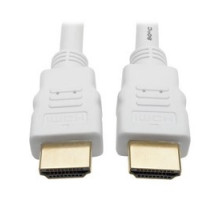 TRIPP LITE P568-025-WH         High-Speed HDMI 4K Cable with Digital Video and Audio, Ultra HD 4K x 2K @ 30 Hz M/M , White, 25 ft.