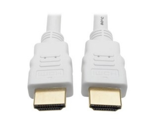 TRIPP LITE P568-025-WH         High-Speed HDMI 4K Cable with Digital Video and Audio, Ultra HD 4K x 2K @ 30 Hz M/M , White, 25 ft.