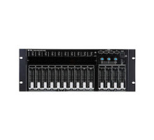 TOA ELECTRONICS INC M-864DCU         Digital Stereo Mixer, 6 Monaural Input Channel/ 4 Output Channel, 8-Channel Contact Input/Output, 20 Hertz to 20 Kilohertz, 100 dB, 16.54