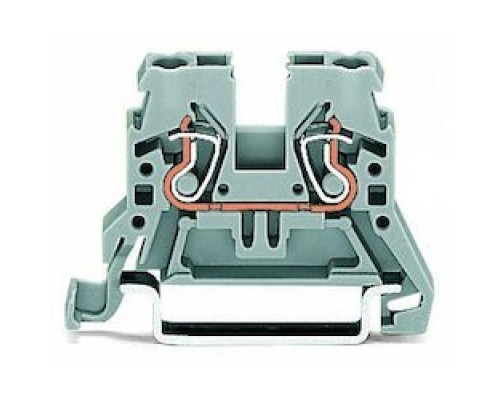 WAGO CORPORATION  870-901   2-conductor Through Terminal Block; 2.5 mm2; Side And Center Marking; For Din-rail 35 X 15 And 35 X 7.5; CAGE CLAMP