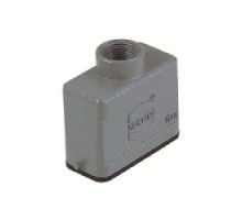 HARTING  09200101440  9200101440   Han A Hoods: Han A Hood Top Entry LC PG 13.5 2 Pegs