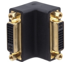 KRAMER 99-9595011 AD-DF/DF/RA         DVI-D F to DVI-D F Right Angle Adapter