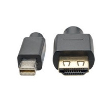 TRIPP LITE P586-020-HD-V2A         Mini DisplayPort 1.2a to HDMI Active Adapter Cable with Gripping HDMI Plug, HDMI 2.0, HDCP 2.2, 4K x 2K @ 60 Hz M/M , 20 ft.
