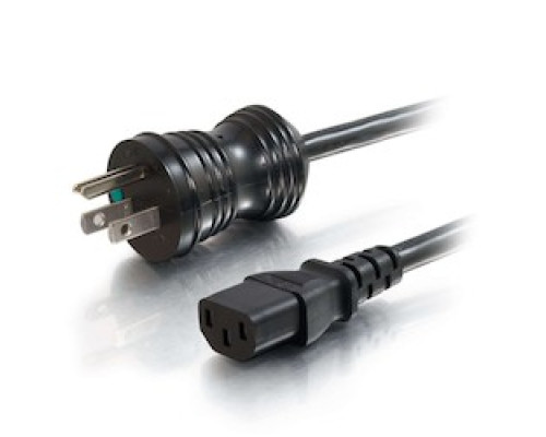 C2G  CG48009  48009                 12 ft. 16AWG Hospital Power Cable, 5-15P-C13, Black