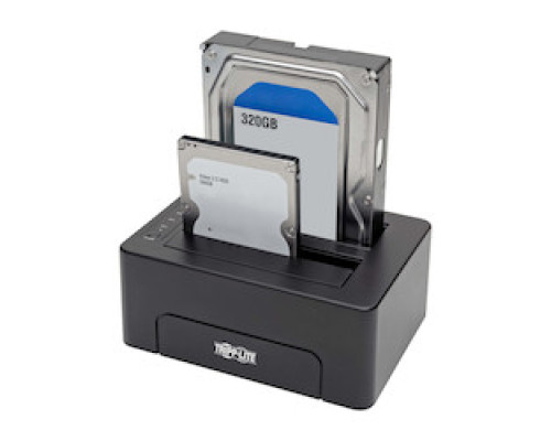 TRIPP LITE  U439-002-CG2                 USB 3.1 TYPE-C TO DUAL SATA, QUICK DOCK, 10 GBPS, 2.5 AND, 3.5 IN. HDD/SDD