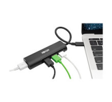 TRIPP LITE  U460-004-4AB                 4-PORT USB 3.1 HUB, 4X USB-A, THUNDERBOLT-BLACK