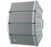 TOA ELECTRONICS INC  HX-5W                 Variable Dispersion Array Speaker, Compact, 2-Way, 70 to 20000 Hertz, 8 Ohm, 99 dB, 408 MM Width x 342 MM Depth x 546 MM Height, Polypropylene White Enclosure