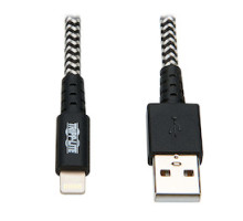 TRIPP LITE M100-010-HD         Heavy-Duty USB Sync/Charge Cable with Lightning Connector, 10 ft. 3 m