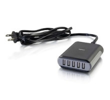C2G  CG20278  20278                 5-Port USB Wall Charger - AC To USB