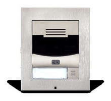 AXIS COMMUNICATIONS  01300-001  9155301CF                 2N IP Intercom, Flush Mount, With Camera and Frame