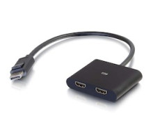 C2G  CG54293  54293                 MST DisplayPort 1.2 to Dual HDMI USB Powered