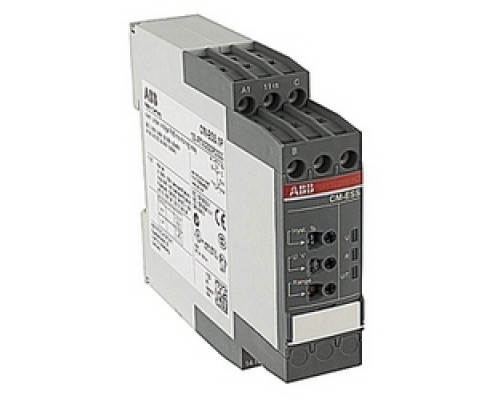 ABB  1SVR740830R0300   Voltage monitoring relay, single phase with 24-240V AC/DC control voltage, selectable sensitivity from 3-600V, and no trip delay