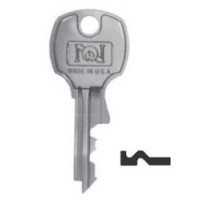 NATIONAL CABINET LOCK  D4299                 Lock Master Key, Pin Tumbler, Number GM1, Brass