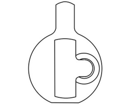 SCHLAGE ALLEGION BRAND  B502-944         Door Lock Cylinder Cam, For Everest 29/Primus XP/Adams Rite MS Door Lock