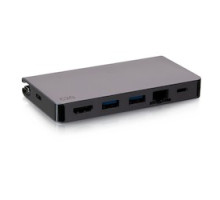 C2G  C2G54457  54457                 USB-C Travel Dock, HDMI 4k30, 2USB, Ethernet, Power Delivery
