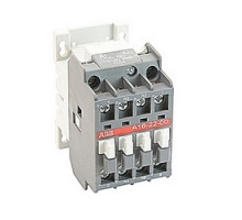 ABB  A16-22-00-84   4 pole, 30 amp, across the line block contactor with 110-120V AC coil and no auxiliary contacts