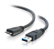 C2G  CG54178  54178                 3m USB 3.0 A Male-Micro B Male Cable Black