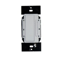 ON-Q/LEGRAND  LC2102NI  LC2102-NI   RF Dimmer, In-Wall, 2-Wire, Incandescent, Standard Electrical Box Mount, 120 Volt AC, 900 Megahertz, 3.03