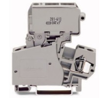 WAGO CORPORATION  281-623   FUSED DISCONNECT TERMINAL BLOCK WITHPIVOTABLE FUSE HOLDER for miniature fuses 1/4
