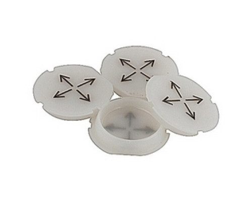 ABB  1SFA616901R9033   Text Cap Insert, Symbol, White, For Flush Button