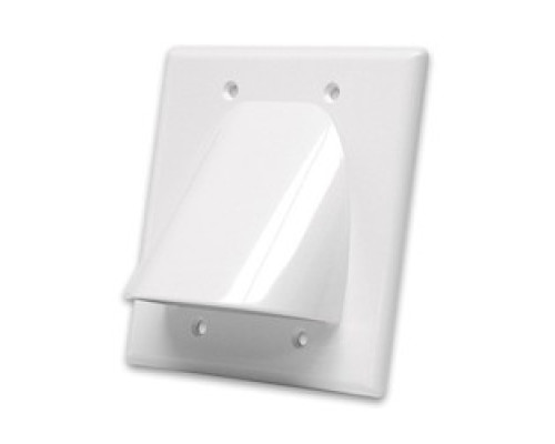 VANCO  WPBWA                 Bulk Cable Wall Plates, Single & Almond