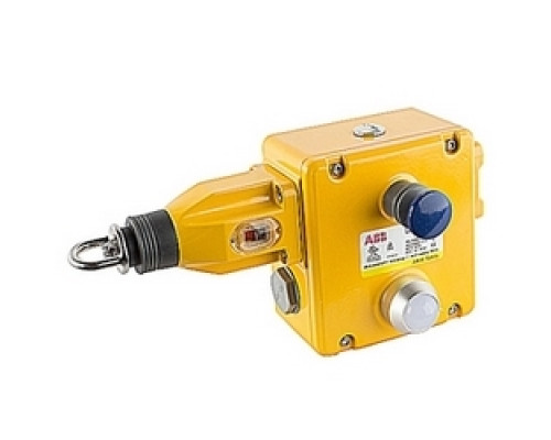 ABB  2TLA050208R1233   General duty die cast safety rope pull switch with 4 NC and 4 NO contacts, NPT connector and 110V AC LED