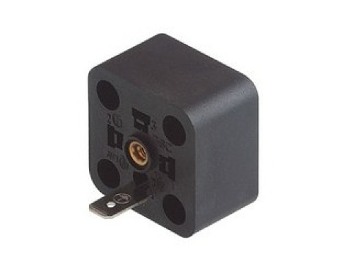 HIRSCHMANN  931382100   GSC 300 black; Appliance connector with retaining nut, PE contact, 2 screws M 3 x 10 and 1 screw M 3 x 5, without contacts, Number of contacts: 2 + PE / 3 + PE, DIN EN 175 301-803-A