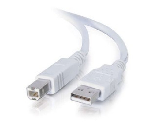 C2G  CG13400  CG13400                 C2G 9.8ft USB to USB B Cable - USB A to USB B - USB 2.0 - White - M/M