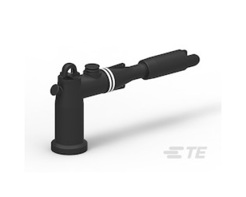 TE-ENERGY  FG1885-000  ELB-15-210B1-ES                 Separable Connectors 15 kV, 200 A Loadbreak Elbow With Test Point Insulation O.D. Range 0.64-0.905-With-Copper Top Connector For #1 STR/COMP Conductor With Integral Jacket Seal