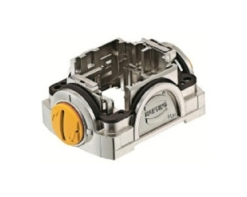 HARTING  11123000110   Han-Yellock Hoods: Han-Yellock carrier hood30 groove button