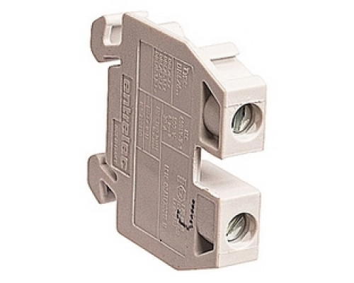 TE-ENERGY  1SNA146199R2200   Gray miniblock terminal block with 6mm spacing and 30 amp UL rated current with screw clamp connection