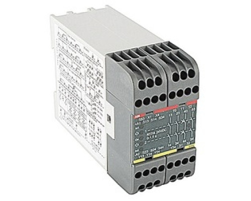 ABB  2TLA010028R2000   Universal Safety Relay, 2 Delayed Outputs Of 1.5 Sec. 2NO/2NO/1NC