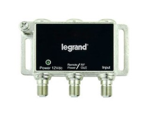 ON-Q/LEGRAND  VM2201V1  VM2201-V1               RF Digital Cable Amplifier, 1-Port, 5 to 1002 Megahertz, 200 Milliampere, 75 Ohm, Coaxial Cable,-40 to 60 Deg C, 0.8