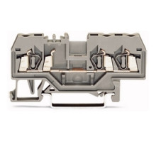 WAGO CORPORATION  280-681   3-conductor Through Terminal Block; 2.5 mm2; Center Marking; For Din-rail 35 X 15 And 35 X 7.5; CAGE CLAMP